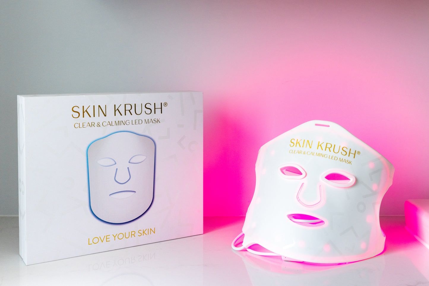 Clear and Calming LED Mask